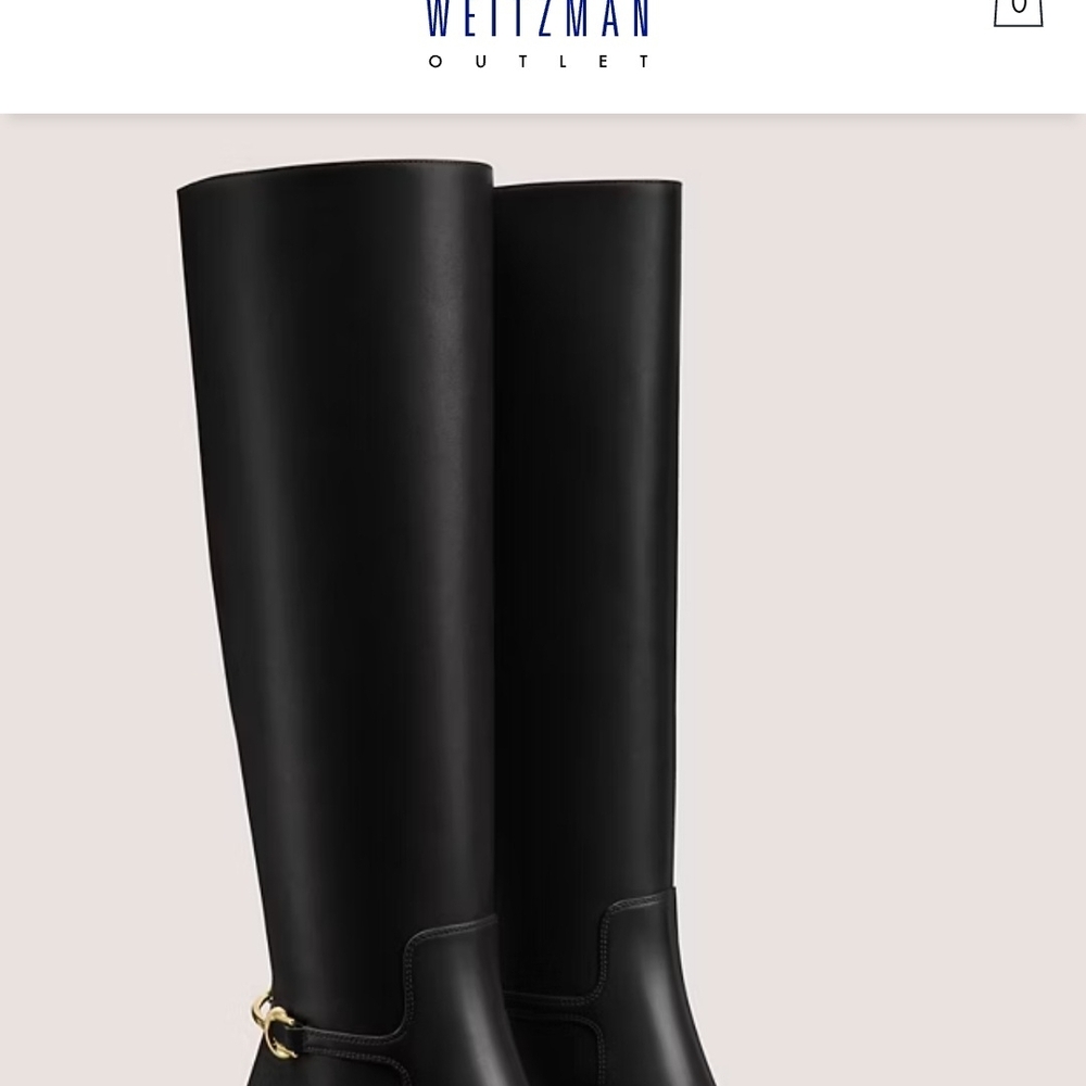 Stuart Weitzman Black Over the Knee Boots